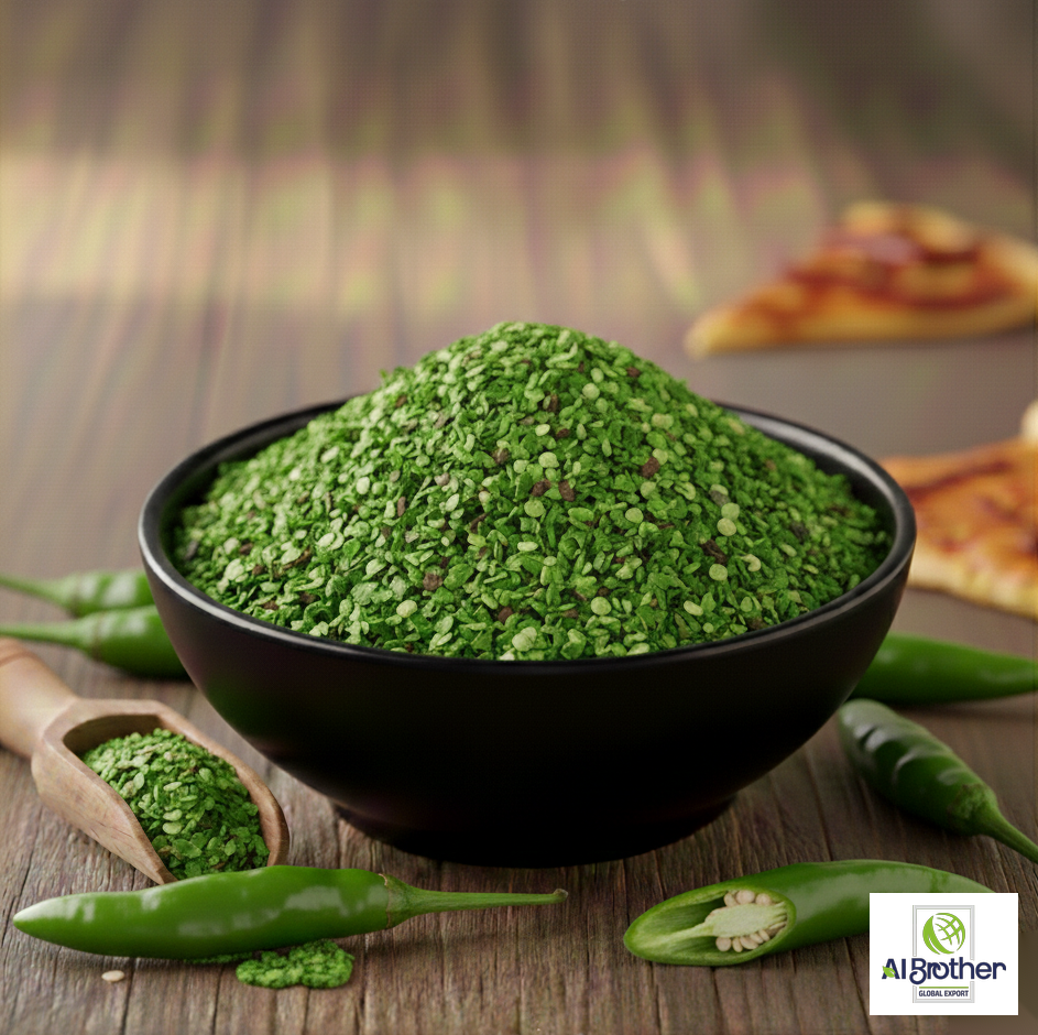 Green Chilli Flakes - Spices